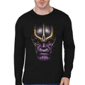 Thanos Black Full Sleeve T-Shirt Hoodie, Sweatshirt | PureTeeCo.com