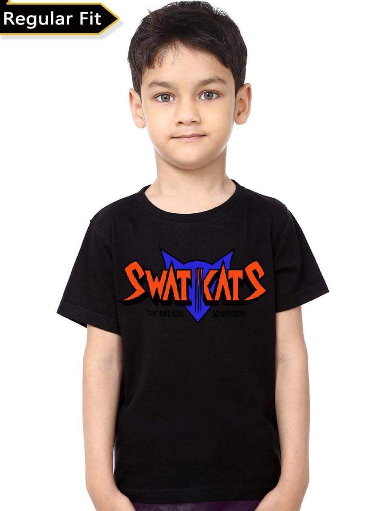 Swatkats Half Sleeve Kidâ€™s T-Shirt Hoodie, Sweatshirt | PureTeeCo.com