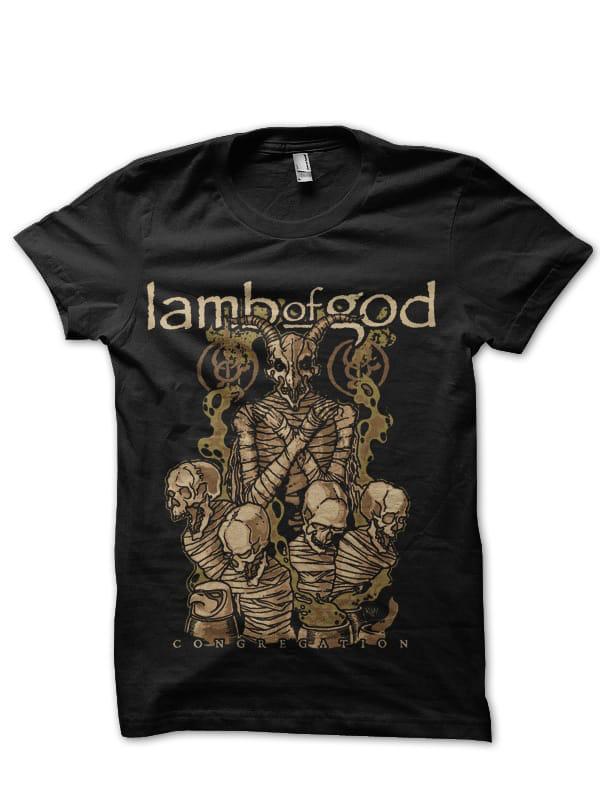 Lamb Of God Black T-Shirt Style012 Hoodie, Sweatshirt | PureTeeCo.com