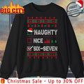 6-7 Meme Nice Naughty 67 Ugly Christmas shirt