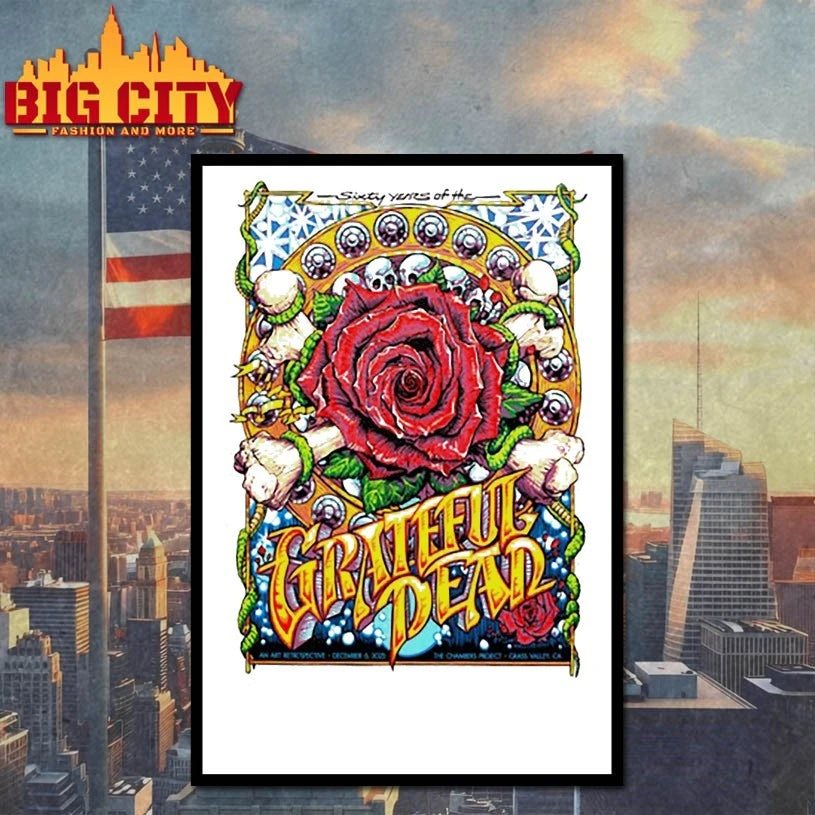 60 Years Of The Grateful Dead In Nevada City CA On Dec 6 2025 shirt