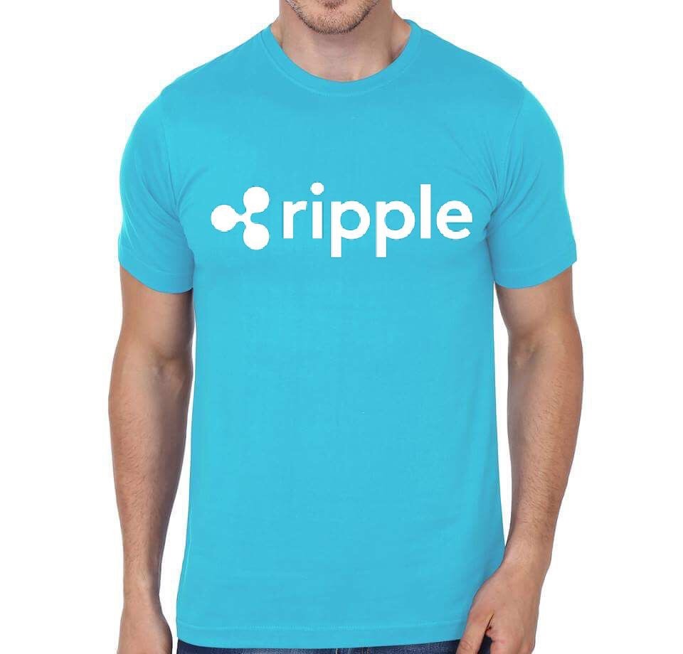XRP Ripple Light Blue T-Shirt Hoodie, Sweatshirt | PureTeeCo.com