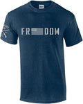 Patriot Pride Freedom American Flag Mens Short Sleeve T-Shirt Graphic Tee