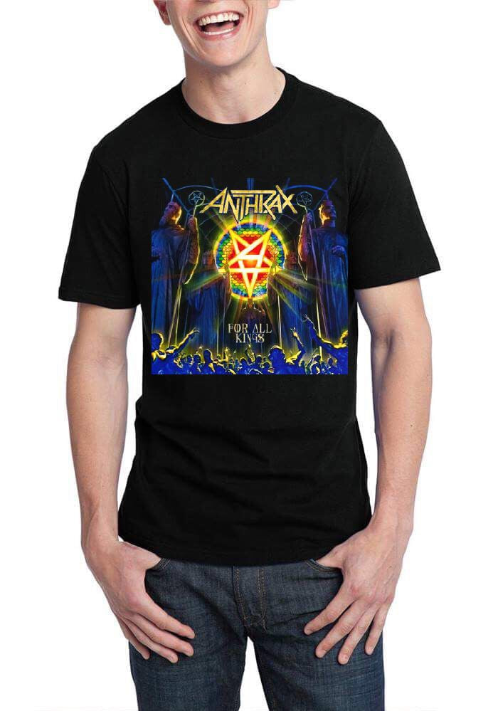 Anthrax Rock Band Black T-Shirt Hoodie, Sweatshirt | PureTeeCo.com