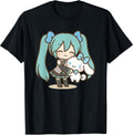 Cute Anime Manga Girl Miku Singer Singing Music Lover Kawaii T-Shirt