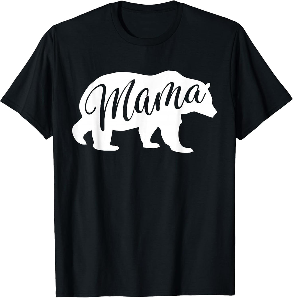 Funny Mama Bear Family Matching Gifts Clothing DJ