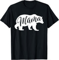 Funny Mama Bear Family Matching Gifts Clothing DJ