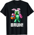 Bunny Bruh Meme Easter Day Teens Boys Kids