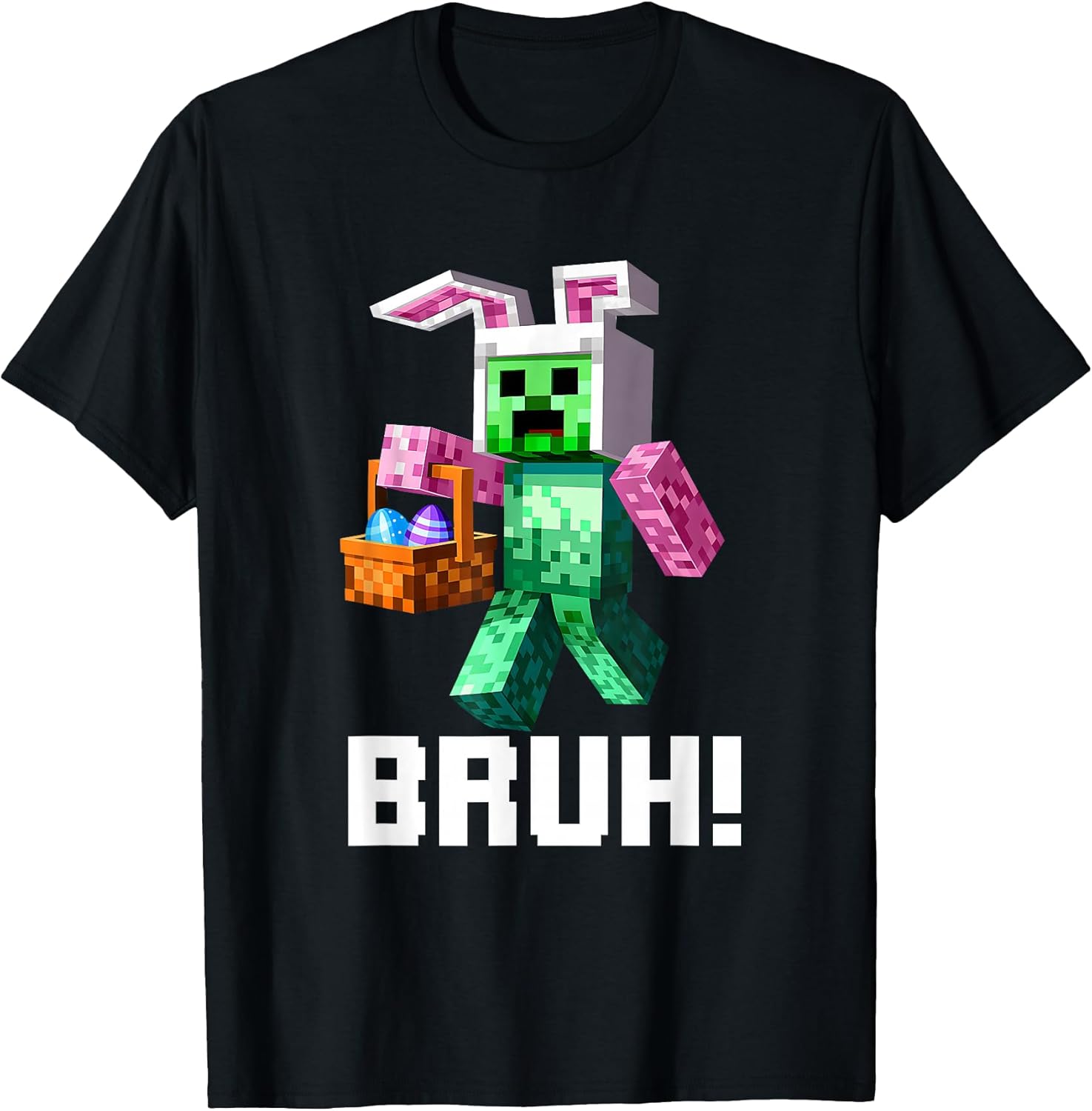 Bunny Bruh Meme Easter Day Teens Boys Kids