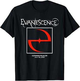 Evanescence 2026 World Tour Cuyahoga Falls T-Shirt