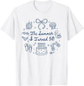 Summer I Turned 50 Seashell Coastal Beach Vacation 50th Bday T-Shirt