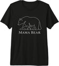 Mama Bear Mom Life Family Mothers Day Women