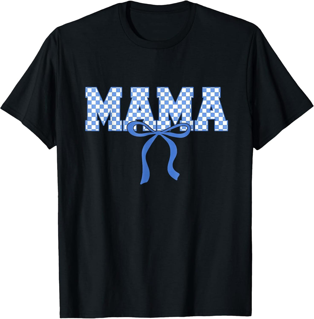 Mother's Day 2026 Checkered Retro Mama Women Kids