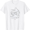 Napoleon Dynamite Liger Magic Notebook Drizzle Sketch T-Shirt