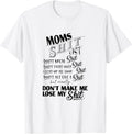 Moms Shit List Funny Mom Life Mother Hood