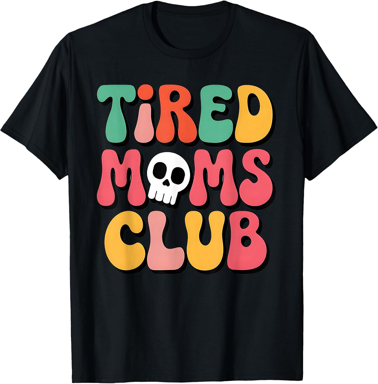 Tired Moms Club Coffee Mom | Goth Mom