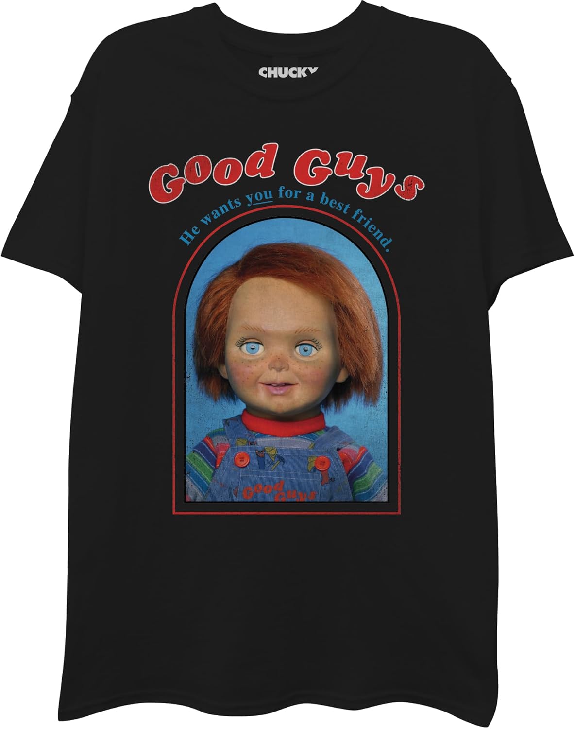 Chucky Men's Chucky Child's Play Good Guys Men's Short Sleeve T-Shirt