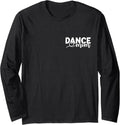 Funny Cheer Dance Mom Coffee Lover Tee, Front Back