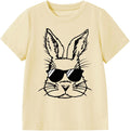 Kids Cute Digging Eggs Shirt Boys Funny T-Shirt Clothes Girls Bunny Graphic Tees Outfit 1-7T