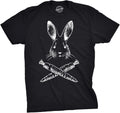 Jolly Roger Easter T Shirt Funny Bunny Skull Crossbones Egg Hunt Dad Flag Tee