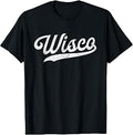 Vintage Wisco Classic Script State Connect T-Shirt