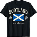 Scotland Scottish Men Kids Women Scottish Flag T-Shirt