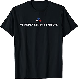 We The People Means Everyone American Vintage T-Shirt