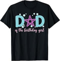 Dad of The Birthday Girl One-der The Sea Dada Under Sea T-Shirt