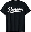 Retro Benson Heart Vintage Men Women Kid Girl T-Shirt