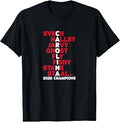 2026 Champs Names - Carolina Hockey T-Shirt