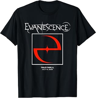 Evanescence 2026 World Tour Tinley Park T-Shirt
