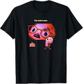 Chicken Little The End is Near Panic Face Distressed T-Shirt