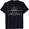 Airplane Aviation Aviator Flight Pilot Funny Pilot T-Shirt