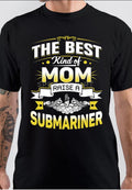 Submariner Mom Black T-Shirt Hoodie, Sweatshirt | PureTeeCo.com