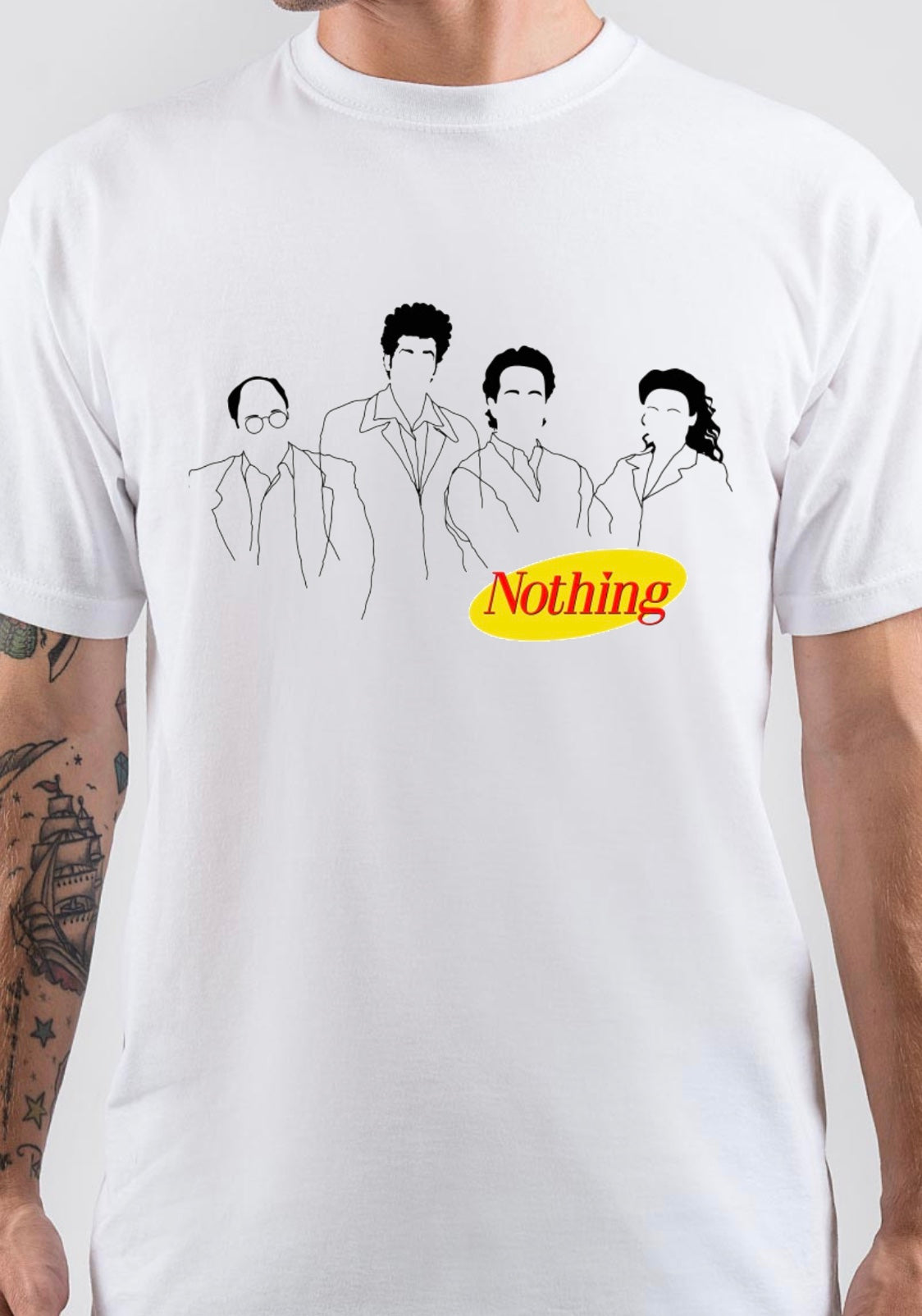 Seinfeld Nothing T-Shirt Hoodie, Sweatshirt | PureTeeCo.com