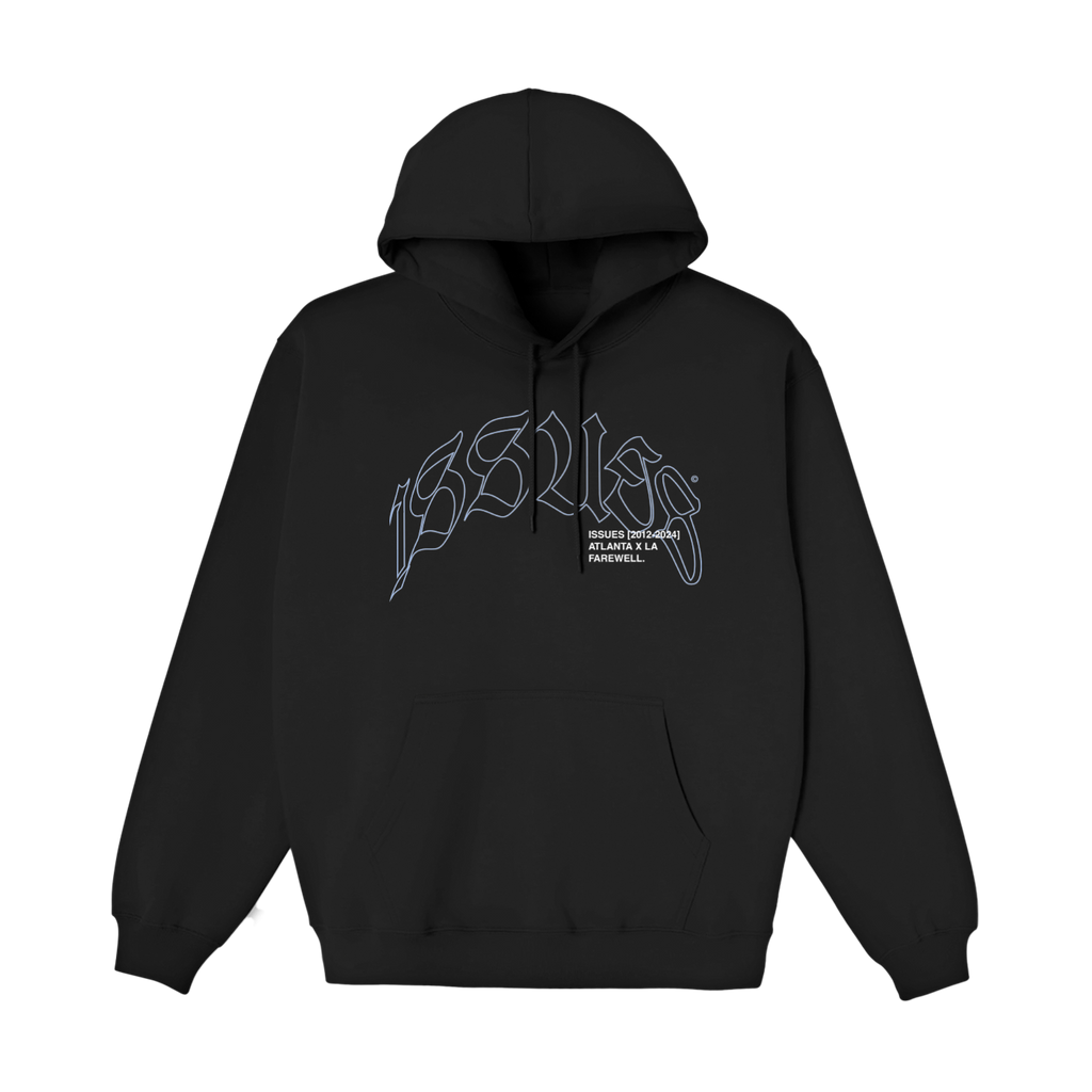 ISSUES - Farewell Black Hoodie T-Shirts, Sweatshirt | PureTeeCo.com (Image 1)