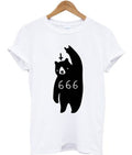 666 Satan Bear T-shirt Hoodie, Sweatshirt | PureTeeCo.com