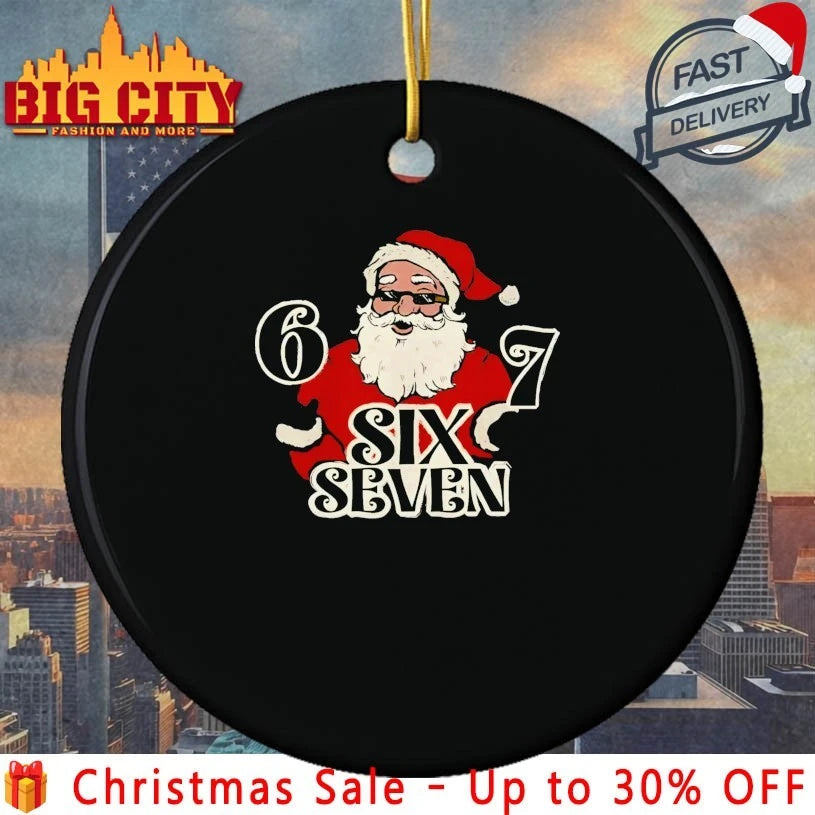 67 Six Seven Christmas Santa Claus shirt