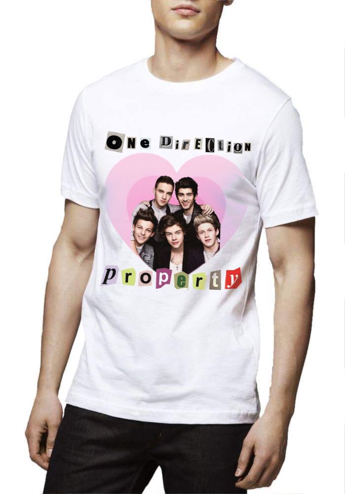 One Direction White T-Shirt Hoodie, Sweatshirt | PureTeeCo.com