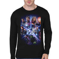Avengers Endgame Black Full Sleeve T-Shirt Style003 Hoodie, Sweatshirt | PureTeeCo.com