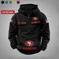 SF 49er Personalized Cargo Hoodie