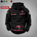 Tampa Bay Buccaneers Custom Name Cargo Hoodie