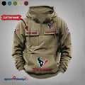 Texans Custom Vintage Cargo Hoodie
