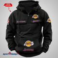 LA L.a.k.e.r.s Custom Vintage Cargo Hoodie