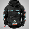 Miami Dolphins Custom Cargo Hoodie, Gift For Fan