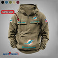 Miami Dolphins Custom Cargo Hoodie For Fan