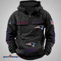NE Patriots Custom Cargo Hoodie For Fan