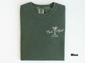 Embroidered Comfort Colors Cool Aunt Club Shirt, Pregnancy Announcement New Aunt Shirt, Gift for New Aunt, Auntie Martini Shirt