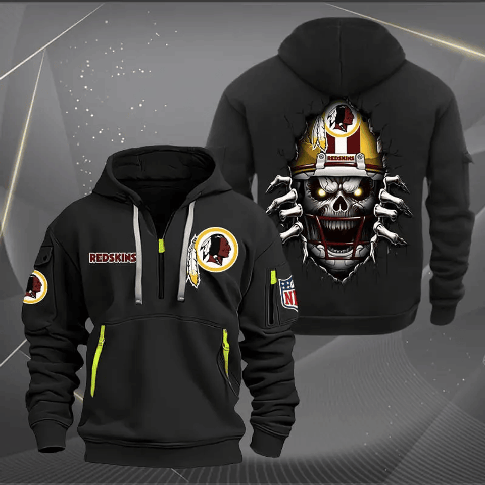 Washington Redskin Tactical Hoodie, Football Fan Hoodie, Gift For Him