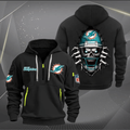 Miami Dolphins Tactical Hoodie, Football Fan Hoodie, Gift For Him